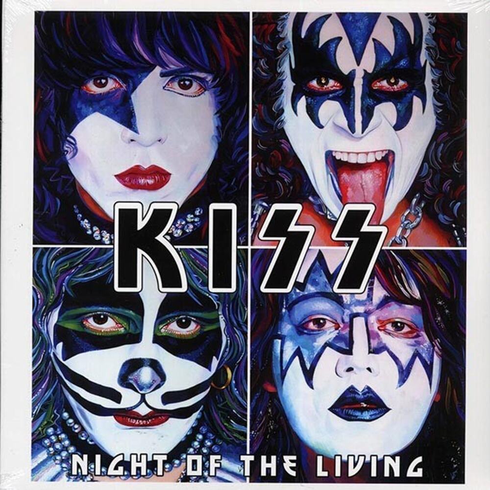 KISS Night of the Living Live Tokyo Judo Arena April 21 1988 Vinyl LP Limited Ed